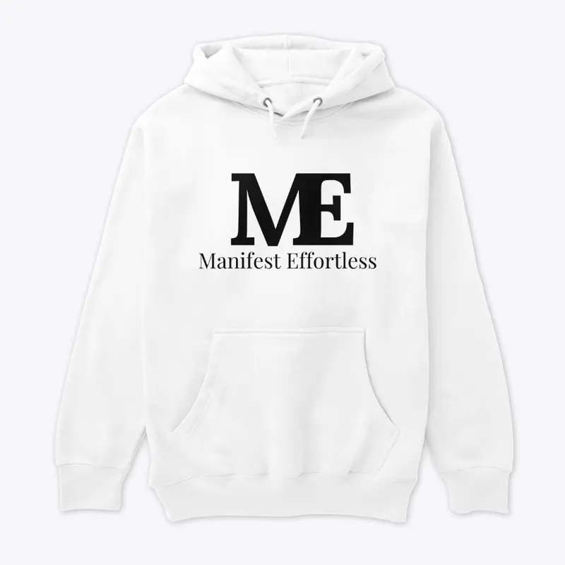 ME Hoodie white Large Print